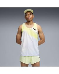 PUMA - Lightspeed Ultraweave Graphic Running Singlet - Lyst