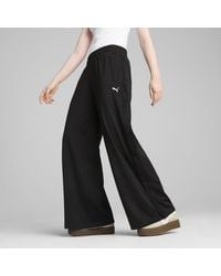 PUMA - WARDROBE ESS Hose mit niedrigem Bund und Druckknopfverschluss - Lyst