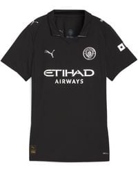 PUMA - Maglia Gara Away Manchester City 25/26 Da Donna, Accessori, Nero - Lyst