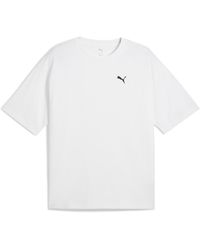 PUMA - Wardrobe Essentials Boxy T-Shirt - Lyst