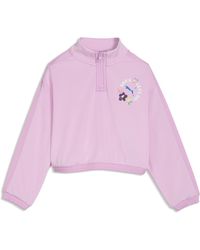 PUMA - Sudadera X Dora The Explorer T7 De Corte Holgado Y Cuello Rojoondo Con Cremallera Para Niños, Accesoiros, Rosa - Lyst
