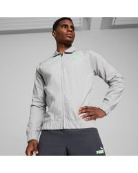 PUMA - Ac Milan Ftblstatement Track Jacket Flat Light/Grape Mist - Lyst