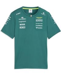 PUMA - X Aston Martin Aramco F1Â Team Replica T-Shirt - Lyst
