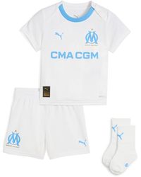 PUMA - Olympique De Marseille 25/26 Heimtrikot-Babykit Baby, Kleidung, /Azure - Lyst