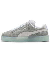 PUMA - Suède Xl Gurē Sneakers Voor Grijs/Zilver - Lyst