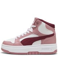 PUMA - Rebound Femme Mid Sneakers Damen, Schuhe - Lyst