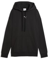PUMA - Essentials Fleece Relaxed Hoodie - Lyst
