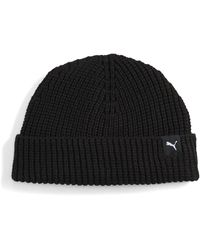 PUMA - Gorro Beanie Tipo Pescador Mini, Accesoiros, Negro - Lyst