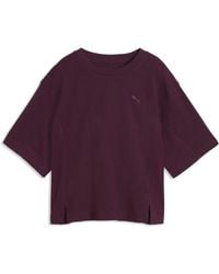 PUMA - Her Relaxed T-Shirt - Lyst