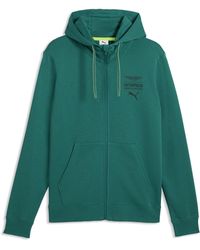 PUMA - X Aston Martin Aramco F1 Team Essentials Hoodie - Lyst