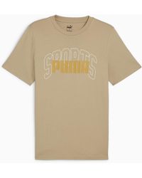 PUMA - Graphics Collegiate T-shirt - Lyst