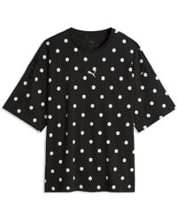 PUMA - Oversized Polka-Dot T-Shirt - Lyst