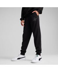 PUMA - Essentials Script Sweatpant - Lyst
