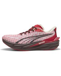 PUMA - Deviate Nitro 4 Check Sneakers - Lyst
