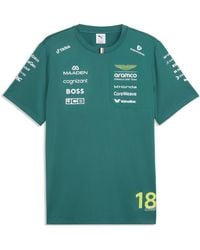 PUMA - X Aston Martin Aramco F1 Team Replica Alonso T-Shirt - Lyst
