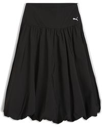 PUMA - T7 Balloon Midi Skirt - Lyst