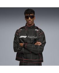 PUMA - Giacca Sportiva F1 Lifestyle Da Uomo, Abbigliamento, Nero - Lyst