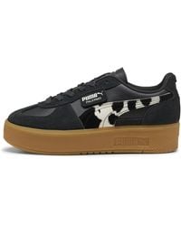 PUMA - Sneakers Palermo Elevata Wild Instinct Da Donna, Scarpe, Nero - Lyst