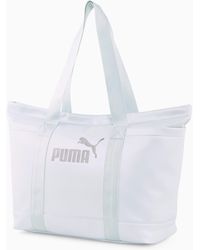 PUMA Core Up Large Shopper - Weiß