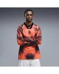 PUMA - Ac Milan King Relaxed Long Sleeve Jersey - Lyst