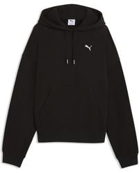 PUMA - Wardrobe Essentials Oversized Hoodie - Lyst