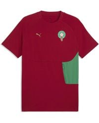 PUMA - T-Shirt Con Taschino Marocco Tech Da Uomo, Accessori, Rosso - Lyst