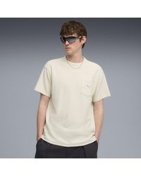 PUMA - Class Relaxed Pinnacle T-Shirt Herren, Kleidung, Alpine Snow - Lyst