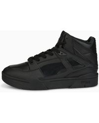 PUMA Chaussure Sneakers Slipstream Hi Leather - Noir