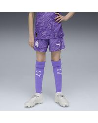 PUMA - Olympique De Marseille 25/26 Torwartshorts Teenager, Kleidung, Dark Amethyst/Weiß - Lyst
