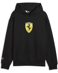 PUMA - Mens Scuderia Ferrari Shield Hoodie - Lyst