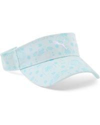 PUMA - Sunset Adjustable Visor Hat - Lyst