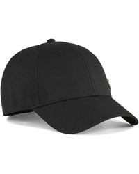 PUMA - Cappellino Da Baseball Ess Metal Cat, Accessori, Nero - Lyst