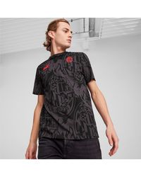 PUMA - AC Milan ftblCULTURE T-Shirt mit Allover-Print - Lyst