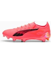 PUMA - Ultra 5 Ultimate Tricks Fg Football Boots, Sunset Glow/Sun Stream - Lyst