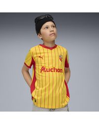 PUMA - Camiseta Rc Lens 1.ª Equipación 25/26 Juvenil, Ropa, Pelé Amarillo/Rojo - Lyst