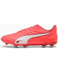 PUMA - King Pro Fg/Ag Football Boots Glowing/ Fire - Lyst