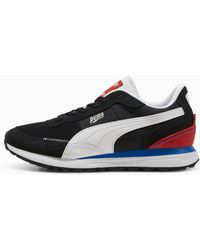 PUMA - Road Rider Suede Sneakers - Lyst