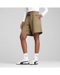PUMA - Wardrobe Ess Relaxed Long Line 8" Shorts - Lyst