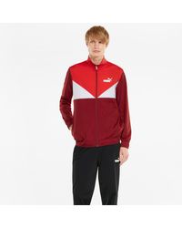 puma red tracksuit