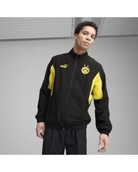 PUMA - Borussia Dortmund Ftblarchive Jacke Herren, Kleidung, /Faster Gelb - Lyst
