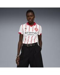 PUMA - Girona Fc 25/26 Thuisshirt Voor Rood/Wit, Maat - Lyst