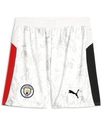 PUMA - Kidsuper X Manchester City Short Voor Zwart/Wit, Maat - Lyst