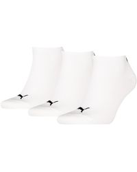 PUMA - Sneaker Socks (3-Pack) - Lyst