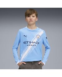 PUMA - Camiseta Manchester City 1.ª Equipación 25/26 De Manga Larga Juvenil - Lyst