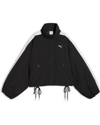 PUMA - T7 Primaloftâ Padded Kimono Jacket - Lyst
