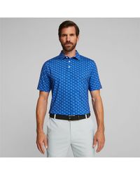 PUMA - Mattr Palms Golf Polo Shirt - Lyst