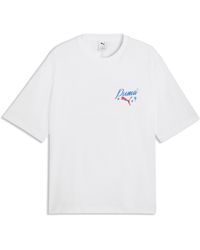PUMA - Graphics Champions Boxy T-Shirt - Lyst