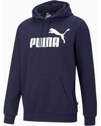 PUMA Essentials Big Logo Hoodie - Blauw