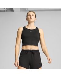 PUMA - Camiseta De Tirantes Crop X Hyrox Ultraspun Para Mujer, Ropa, Negro - Lyst