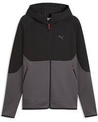 PUMA - Tech Elevated Slim Full-Zip Hoodie - Lyst